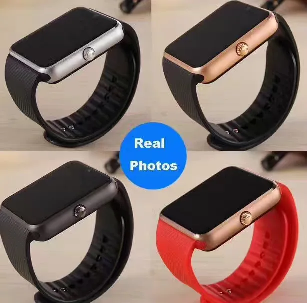 Smart Watch Camera With SIM TF Card Slot Fitness Activity Tracker Sport Watch For Android ios gt08 Smartwatch