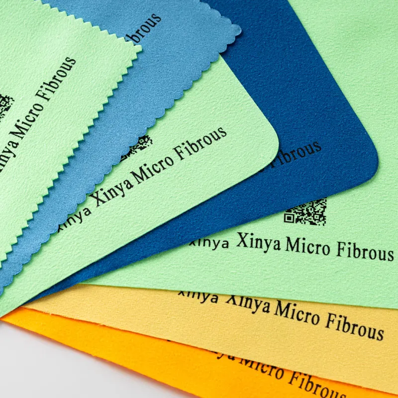 Custom Logo Printed Packed Microfibre Microfiber Jewelry glasses Polishing Cleaning Cloth for Jewellery Wholesale