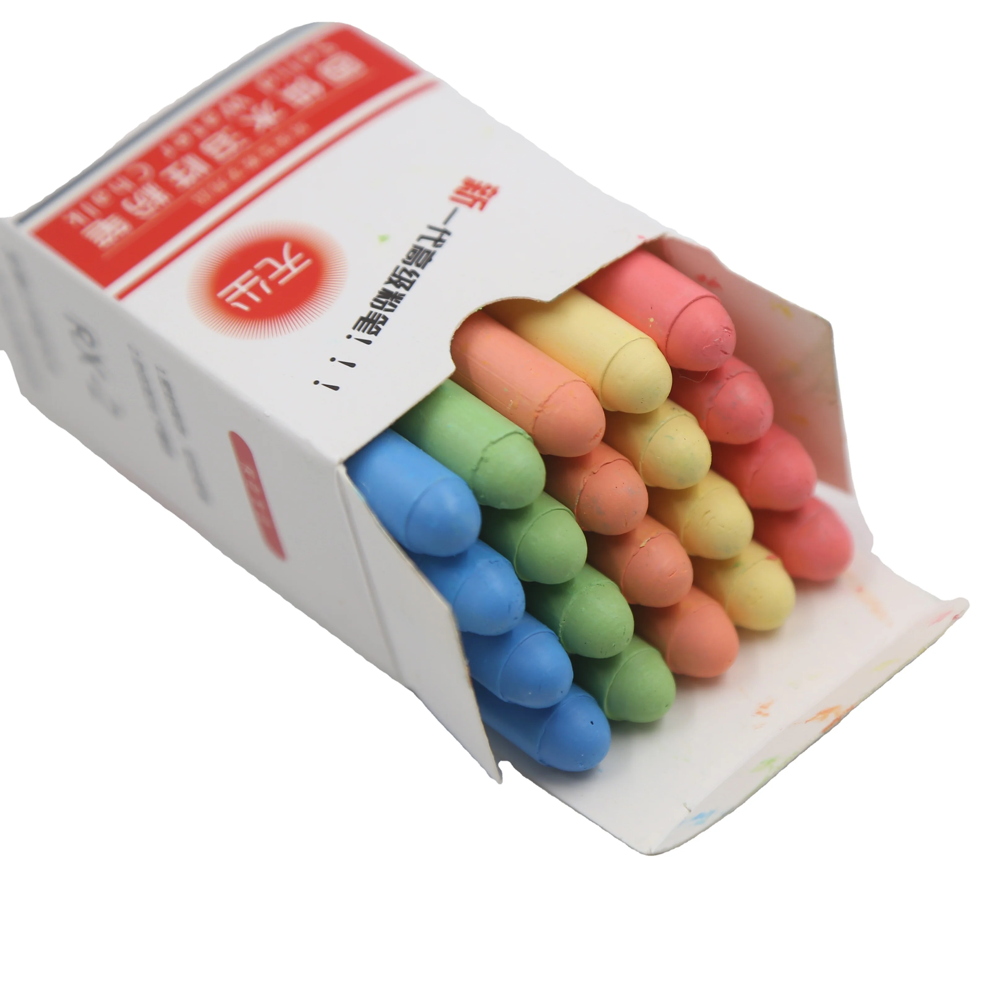 Top Sales Washable Dustless Colorful Chalk Family Kids Graffiti Erasable Pastel Chalks