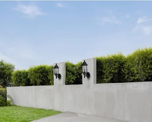 Large Outdoor Light Fixture 16.5in H Retro Exterior Wall Mount Lantern with Waterproof Matte Black Wall Lights with Clear Glass