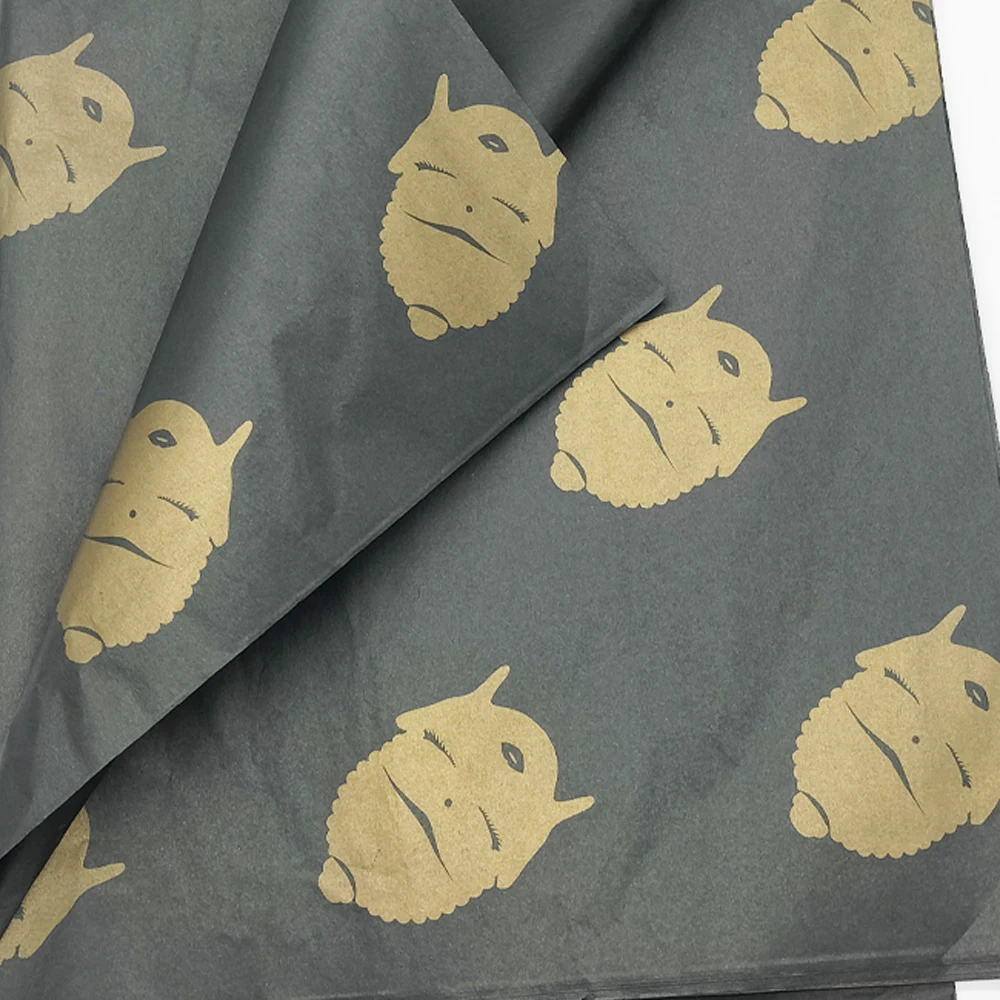 Recycled Custom Printed Packaging Clothes Tissue Paper Gift Flower Wrapping Paper With Your Brand Logo