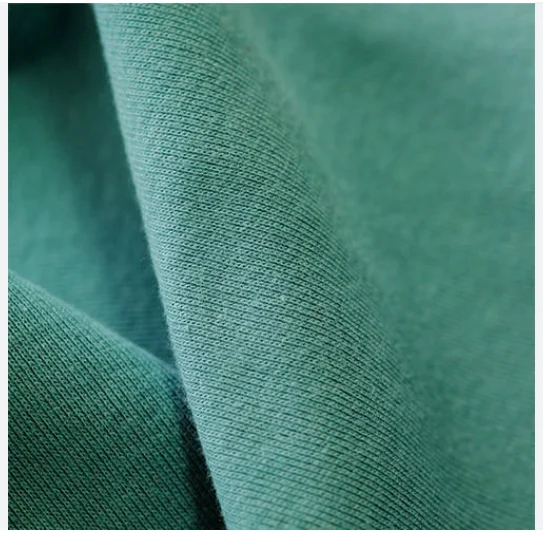 Custom wholesale heavy weight egyptian liberty pure cotton material knitted soft poplin fabric roll for clothing t-shirt hoodie