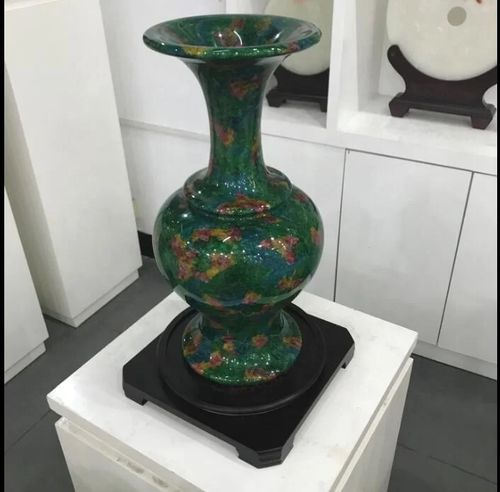 Best Price Pakistan Seven-Colour Flower Onyx Stone Vase