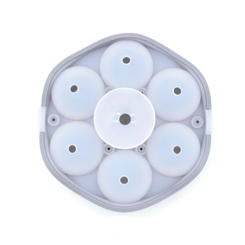 BPA Free Clear Ice Ball Maker 7 Cavity Round Ice cube Mold Food Grade Silicone