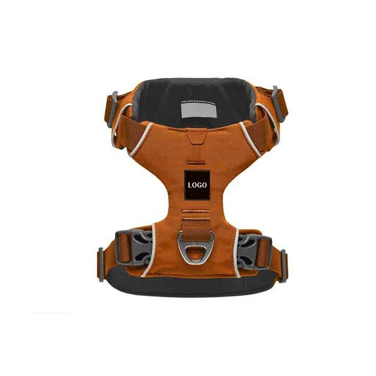 Personalized Customize Logo No Pull Hunting Dog Handle Vest Reflective Training Pet Dog Harness Manufacturer UK  for Hiking