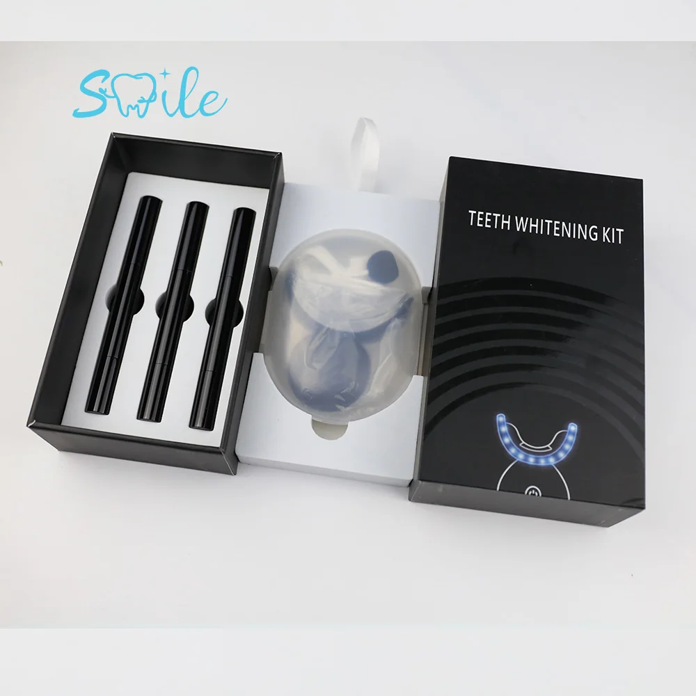 Factory Supply Customized Professional Teeth Whitening Led Kit 16leds 32leds Blue and Red Light