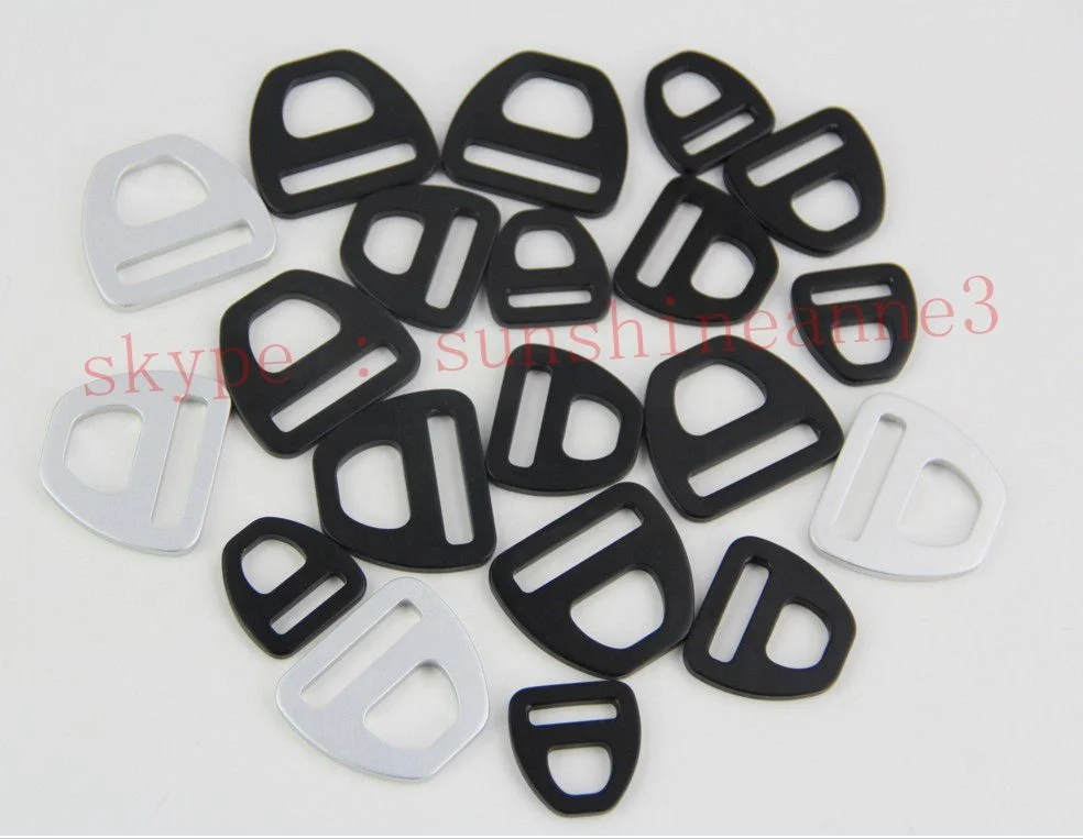 Triangle Metal Ring Hook Carabiner For Pet Dog Collar , Bag Parts