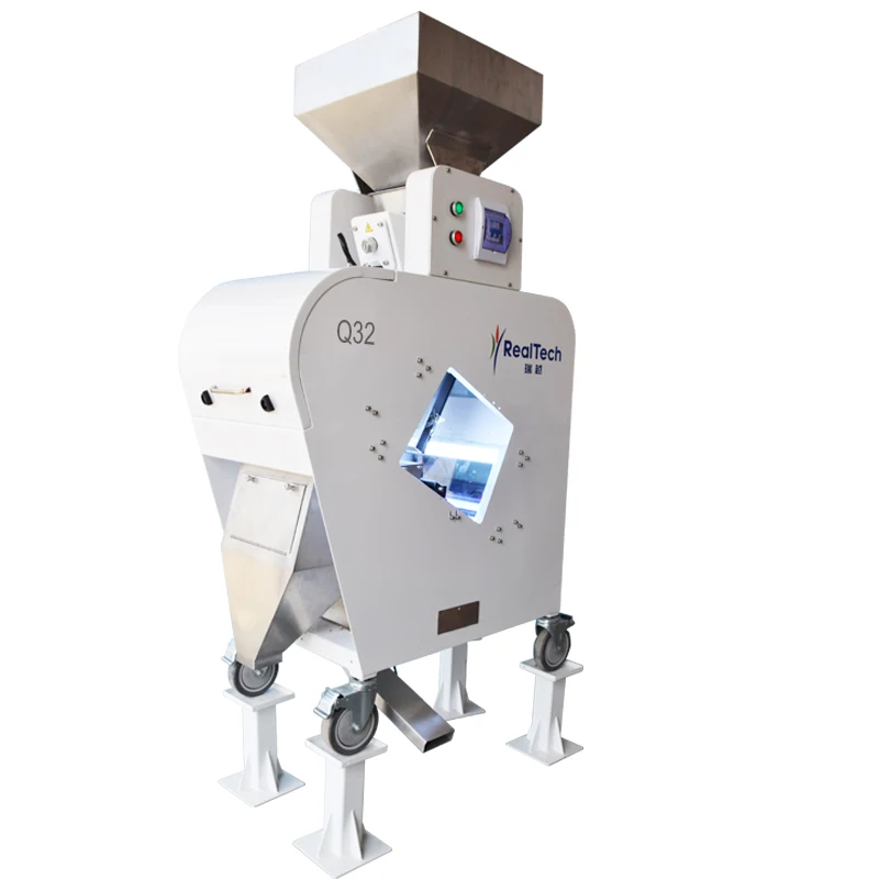 Optical Colour Sorting Mini Buckwheat corn coffee bean color sorter machine small RGB CCD color sorter