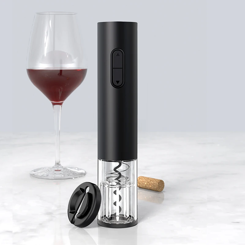 KTS-011 Automatic corkscrew operated automatic wine bottle opener wine opener with tin foil cutter