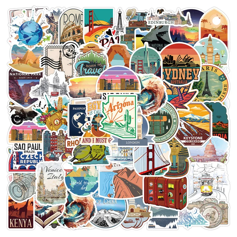 Paper Animal Cartoon Cute Laptop Stickers Free Design Cosmetic Waterproof Sticker Sample Low Qty Adhesive