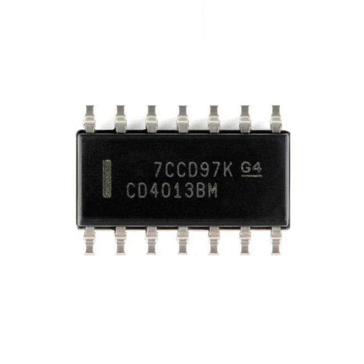 Оригинальный двойной D флип-флоп логическая интегральная схема чип CD4013BM96 CD4013BM96G4 CD4013BM96E4 IC FF D-TYPE двойной 1BIT 14soic