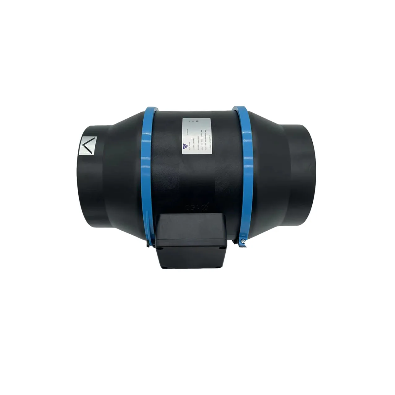 ac silent high speed EC infinity mixed flow school warehouse extractor reversible blower exhaust fan