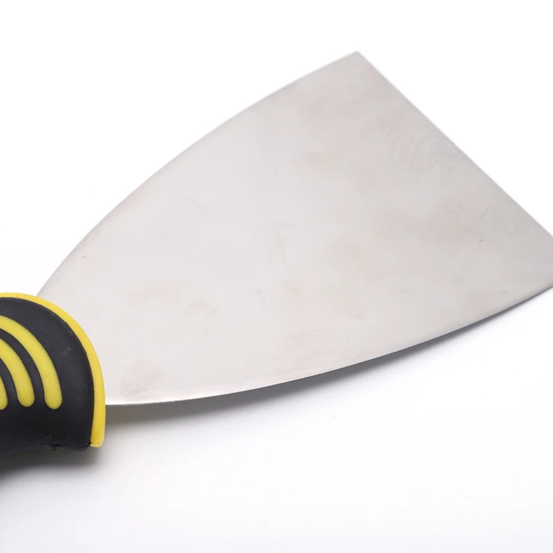 Низкая цена, пластиковая ручка, лезвие из нержавеющей стали, материал, лакокрасочный нож, скребок