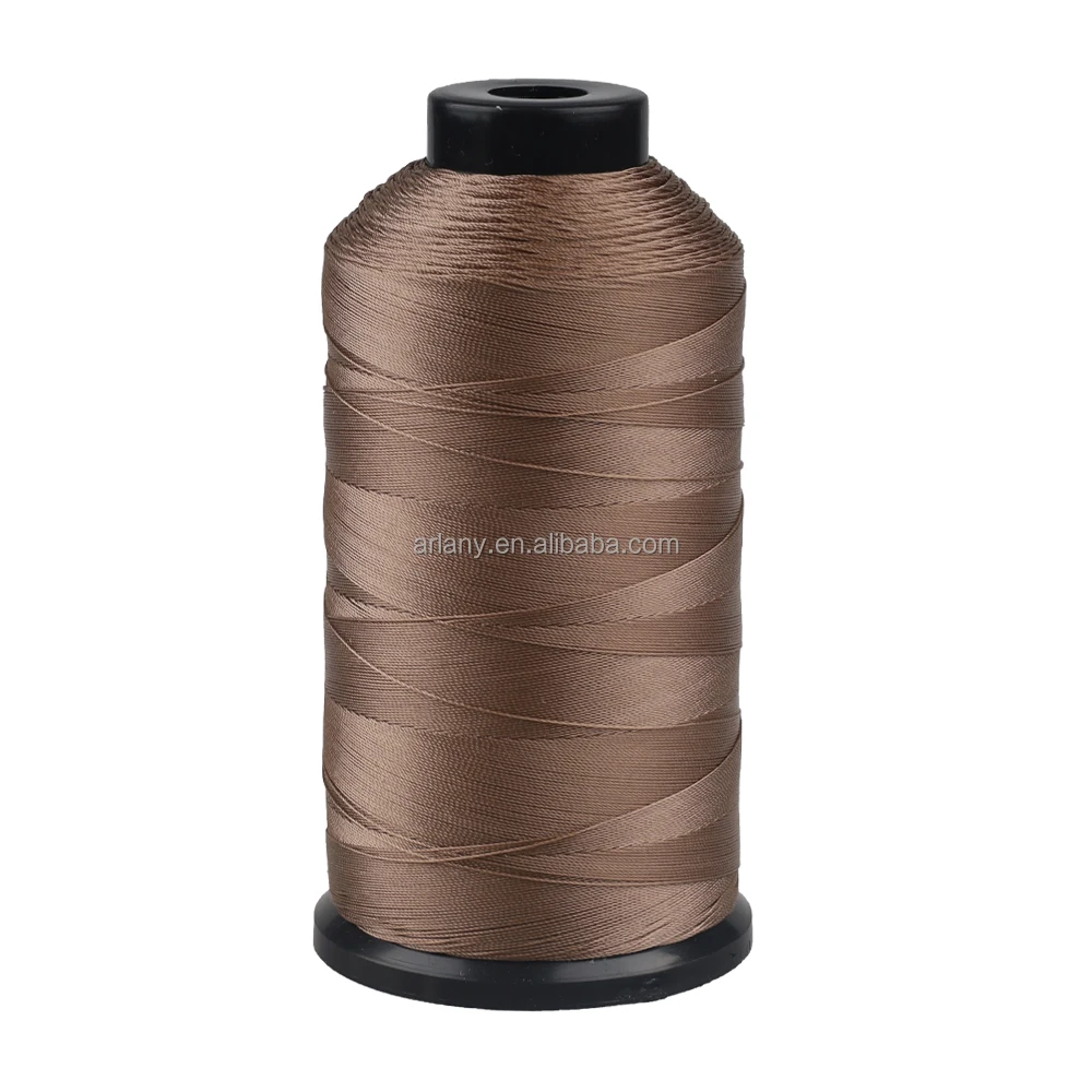 ARLANY Nylon Bonded Weaving Thread High Strength Nylon Weaving Thread For Sewing Hair Extensions Wigs