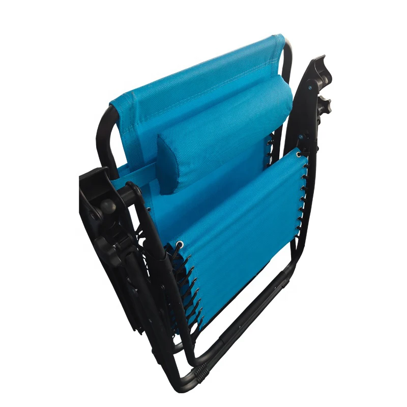 Outdoor Beach Swimming Pool Folding Lounge Chair Sunbed Customized Portable Folding Chairs Zero Gravity Chair