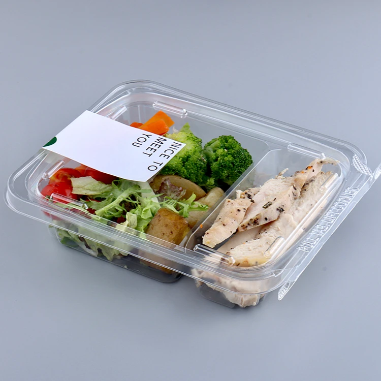 Factory Supply Custom Plastic Storage Food Container plastic Tamper Evident fruit Boxes fruit packaging container