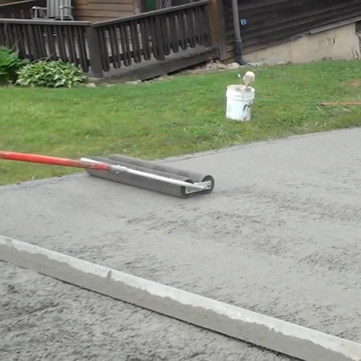 AMF tools 48' Concrete hand tool Manipulador De Rodillos Stamp Roller Tamper