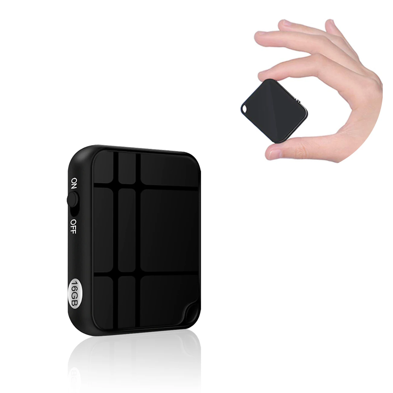 QZT  hidden mini digital voice recorder with 16GB  micro recorder voice activator