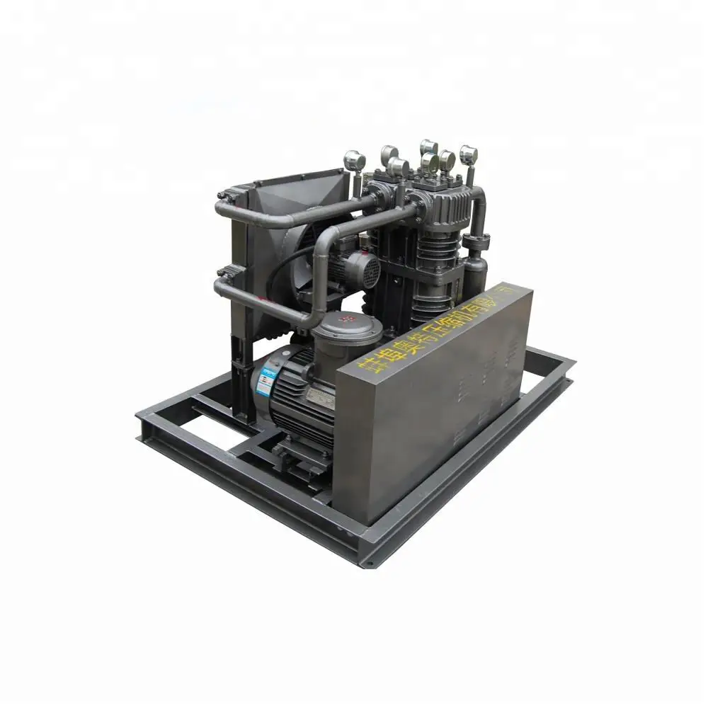 Oil Free Compressor Freon Recovery Semi-hermetic Piston Industrial Compressors for Manufacturing Plant
