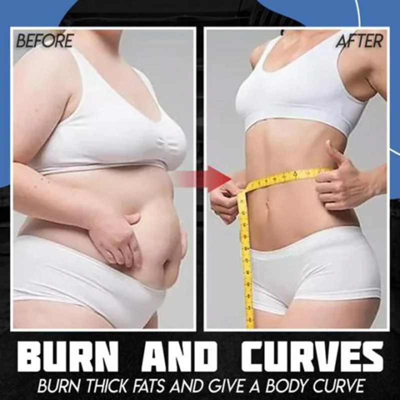 30ml Fat Burning Slimming Spray Weight Loss Essential Oil Spray Ultra Absorption Cellulite Removal for Arm Buttocks Abdomen