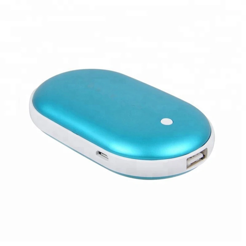 Winter Pocket Metal Warm Hands Treasure Mobile Charger Power Supply Battery Power Bank Pokemon Hand Warmer