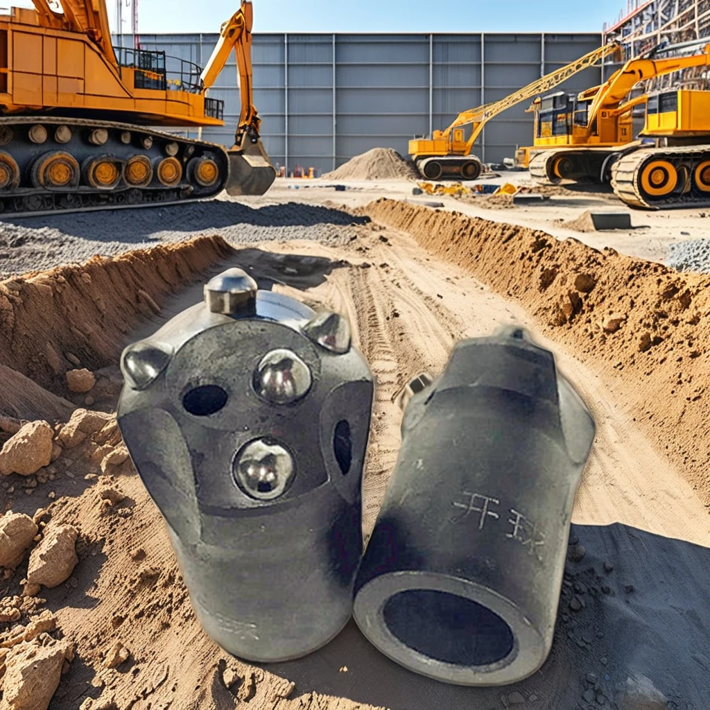 Professional 40mm Tapered  Button Bits High Quality Hex22-4 Hex22-7  Drilling Tools for Well Drilling Rig