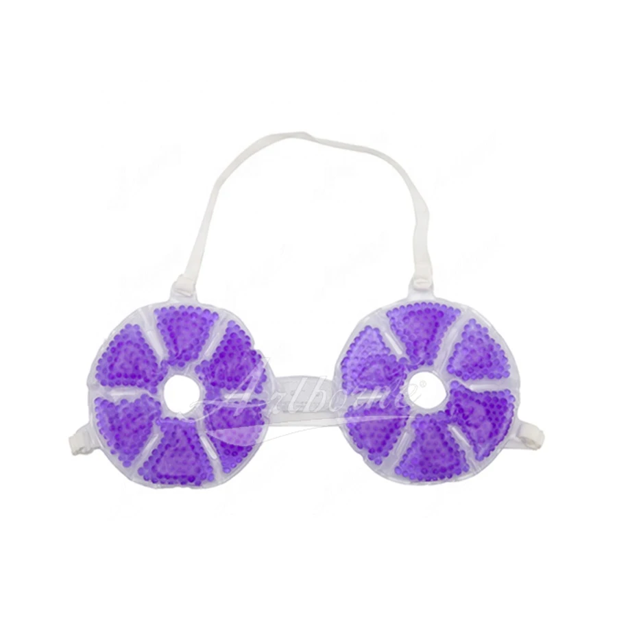 Reusable microwave breast pad cooling gel pad cold pack for breast pain relief hot cold breast therapy pads gel ice packs