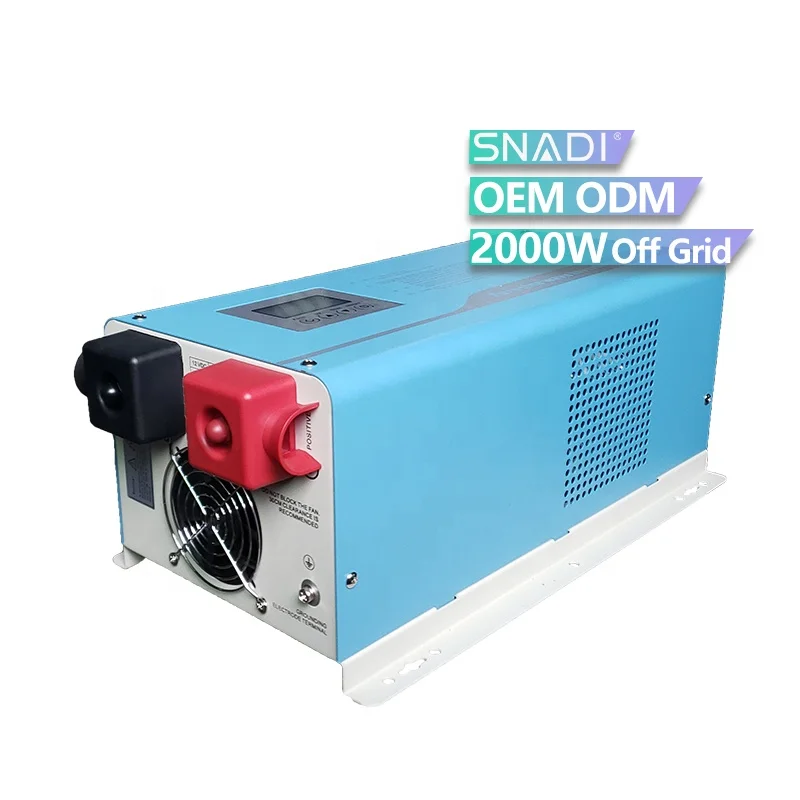 Low Frequency Inverter 12v 24v 48v 110v 220v 2000w off grid pure sine wave inverter with charger
