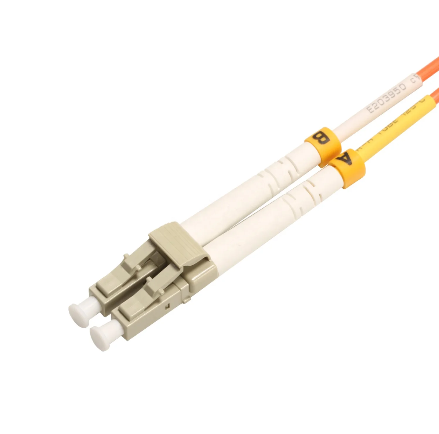 
Fiber Optic LC to LC Connector Multi-Mode Duplex Patch Cord 