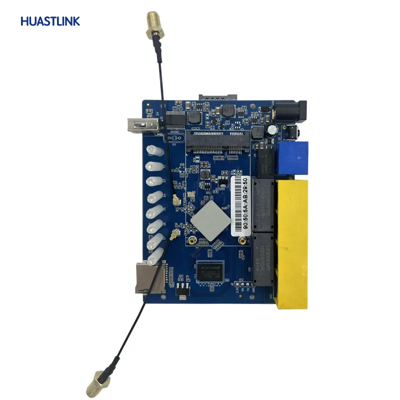 Good Price 300Mbps Wireless Wifi Router Board PCBA With PCIE 4g Lte With Sim Card Slot And Usb Slot Preload Openwrt