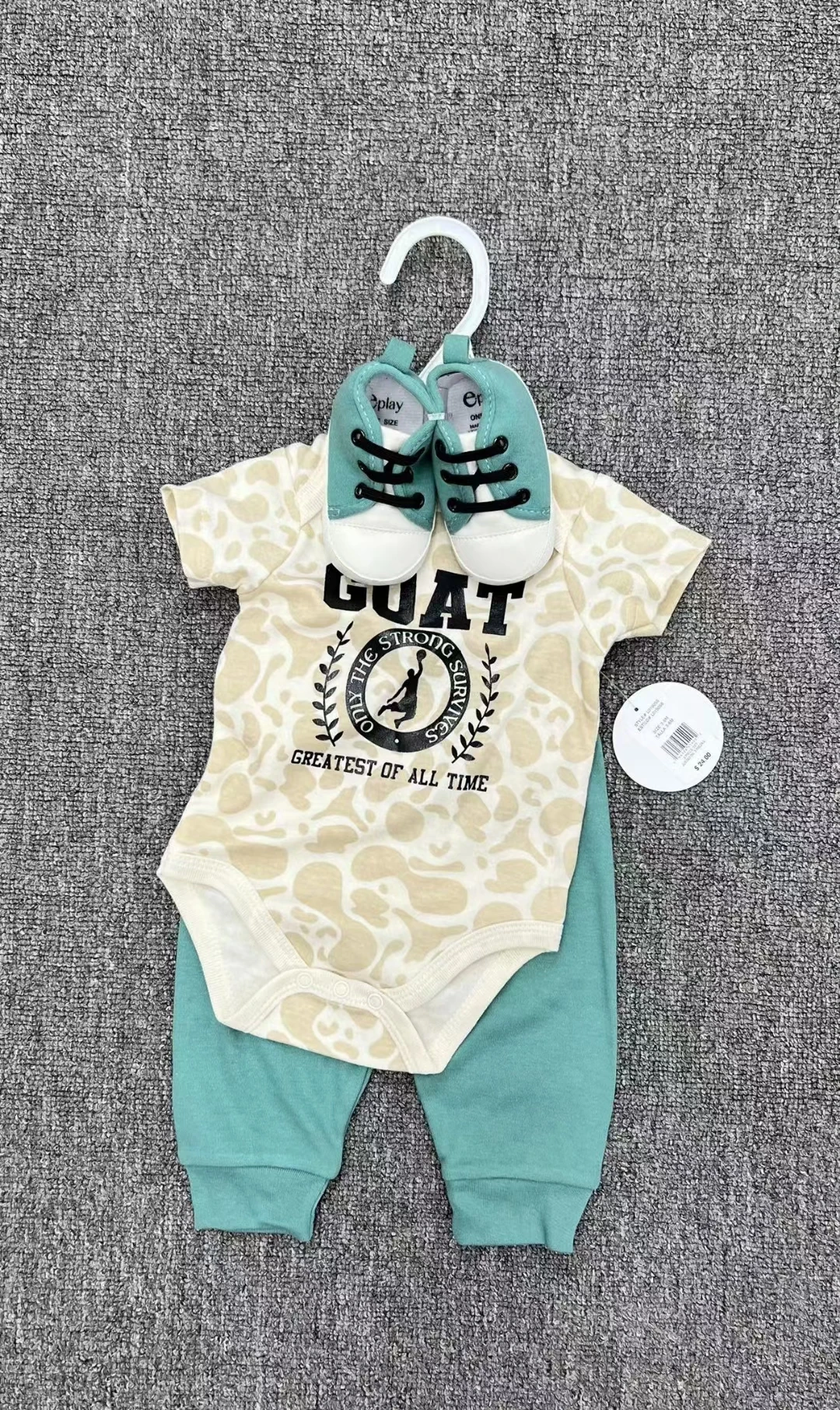 Soft Cotton Clothes Newborn Jumpsuits Wholesale Baby Romper Short Sleeve Bodysuits Cheap Price Toddlers Baby 3pcs Set Summer