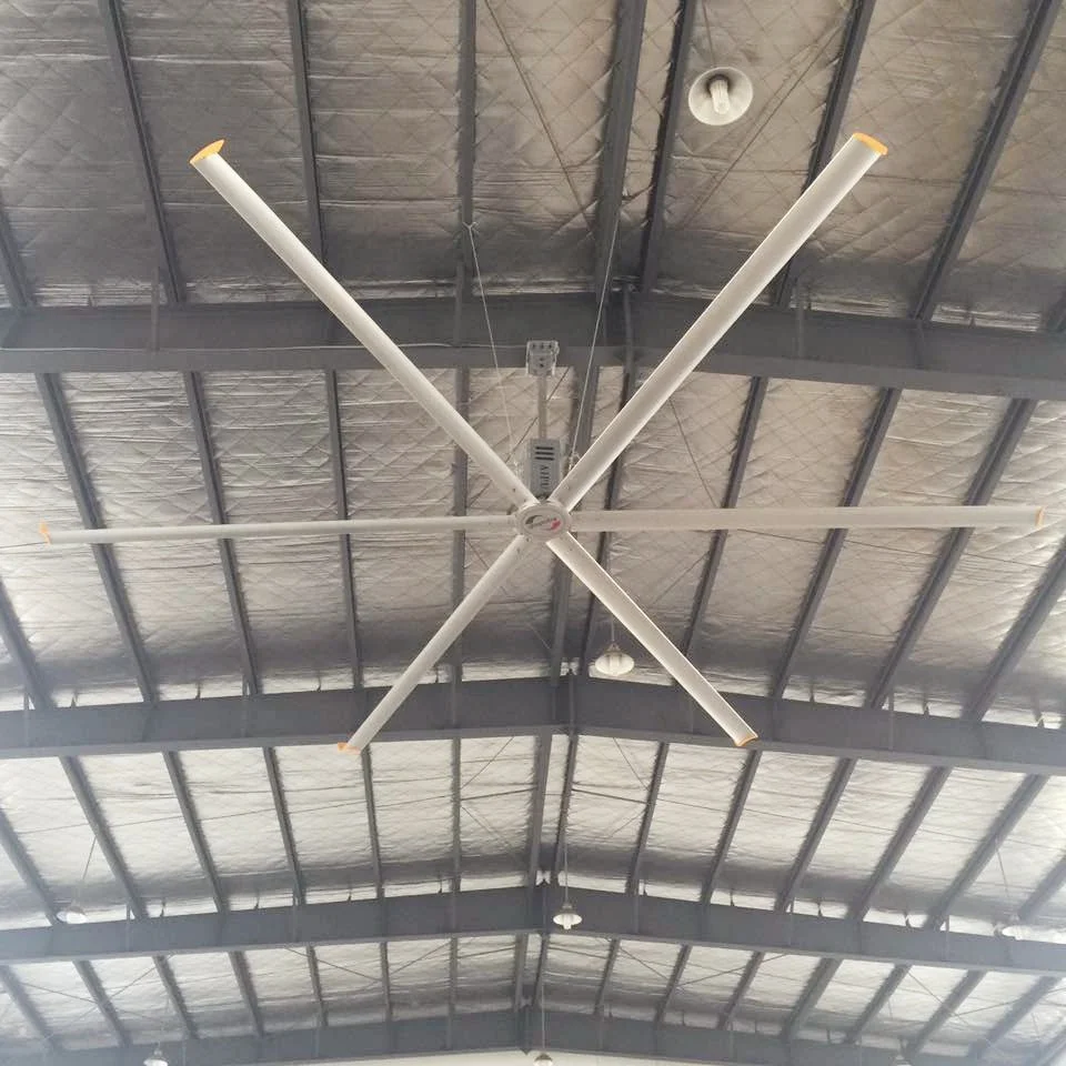 Wholesale Custom High Quality 16ft  Large Size Industrial Hall Roof Hanging Ceiling Fan for Industrial Plant
