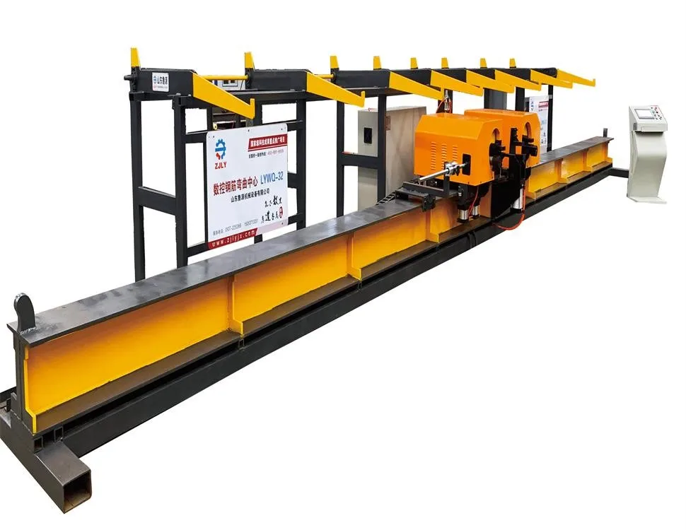 
Automatic two-way two head vertical CNC wire bender machine 