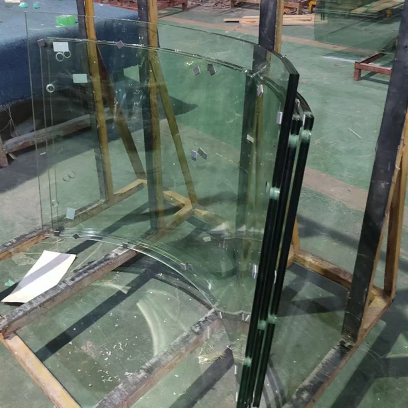 Top Quality Curved Bend Tempered Toughened Glass For Building Dome Skylight Roof Canopy Awning Ceiling