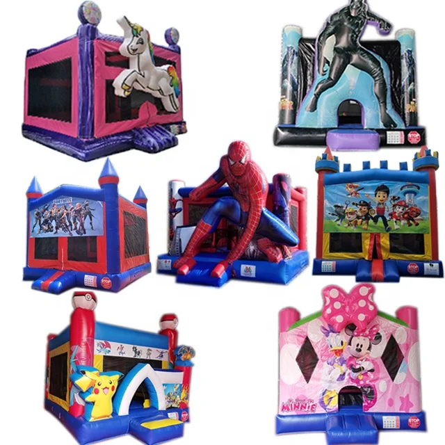  wholesale 2021 Hot Sale Commercial PVC Inflatable Bounce House Castle Bouncer and