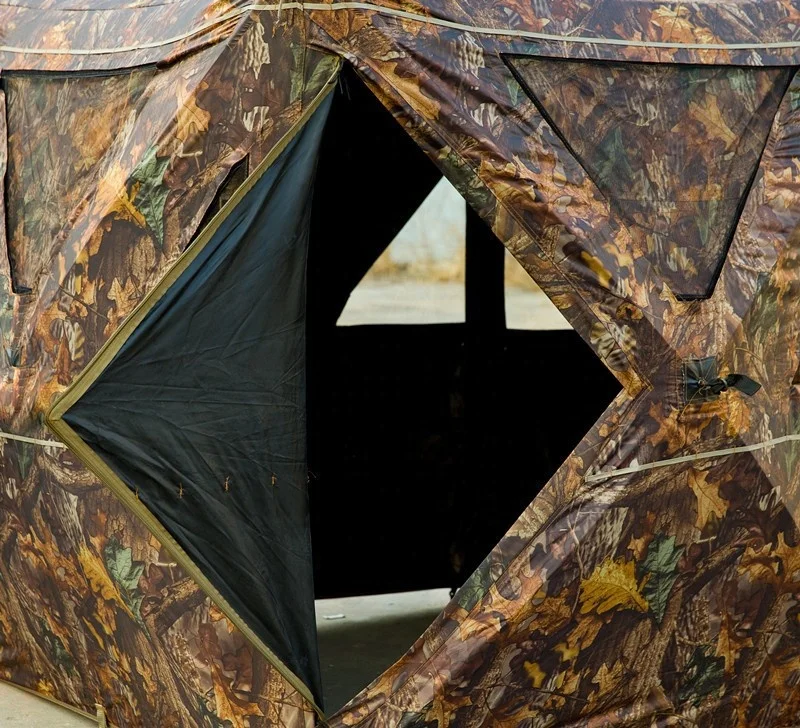 NEW PORTABLE CAMOUFLAGE HUNTING SHELTER AND HUNTING BLINDS for 3 PERSONS HUNTING TENT