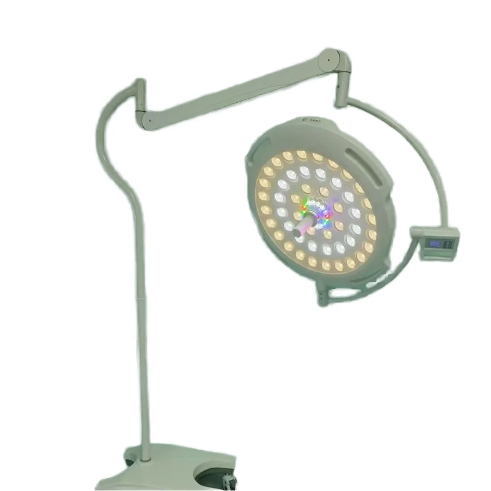 Medical Stand Type LED Shadowless Operation Lamp Mobile Operating Theatre Lights