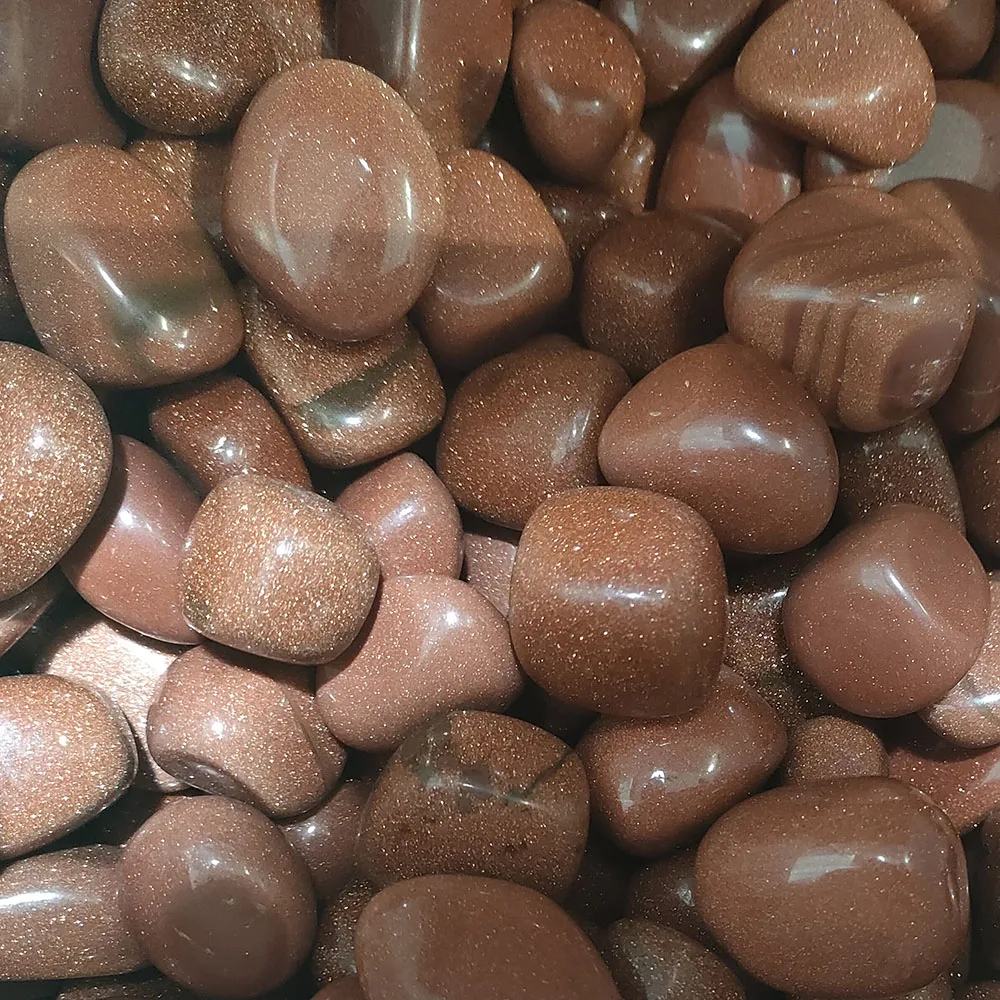 Selling sandstone tumbles polishing golden blue green sandstone tumbled stone