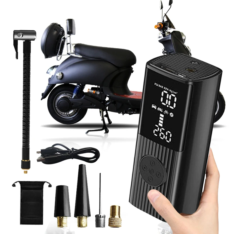 Smart Mini Portable Car Tyre Pump Mini Inflador De Neumaticos Portatil Aire Compressor Car Gonfleur Pneu Inflador Tire Inflator