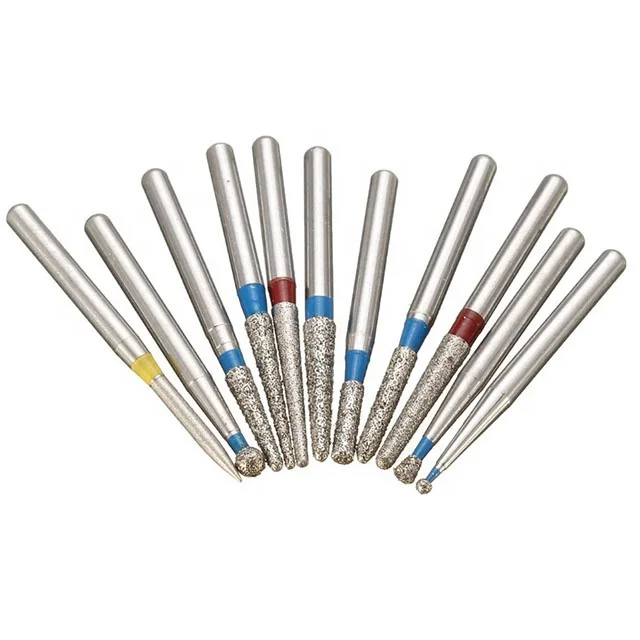 Hanchen dental diamond burs Cardboard packaging dental diamond bur for Student
