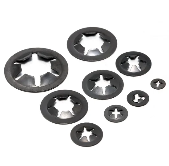 Quick Lock Fixing Internal Tooth Starlock Bearing Retaining Ring Push-on Washers for Imperial Round Shaft Star Lock Washer