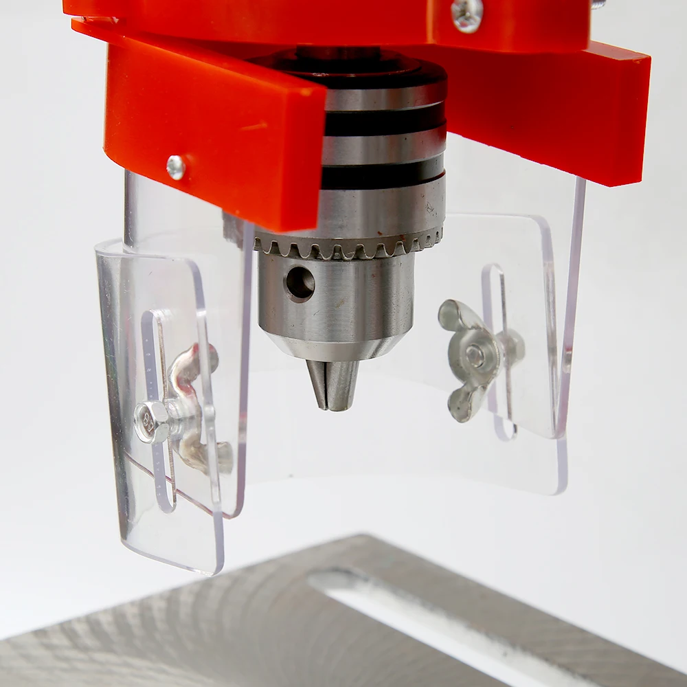 16 мм Настольный сверлильный станок 350 Вт стационарный сверлильный станок 16 скоростей промышленный уровень сверлильный станок