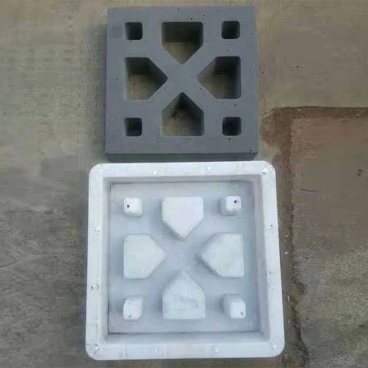 rubber Paver mold concrete interlock tile molds