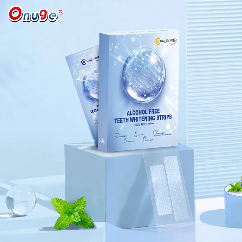 Onugesmile Dental Professional White Teeth Bright Non-alcoholic Teeth Whitening Strips