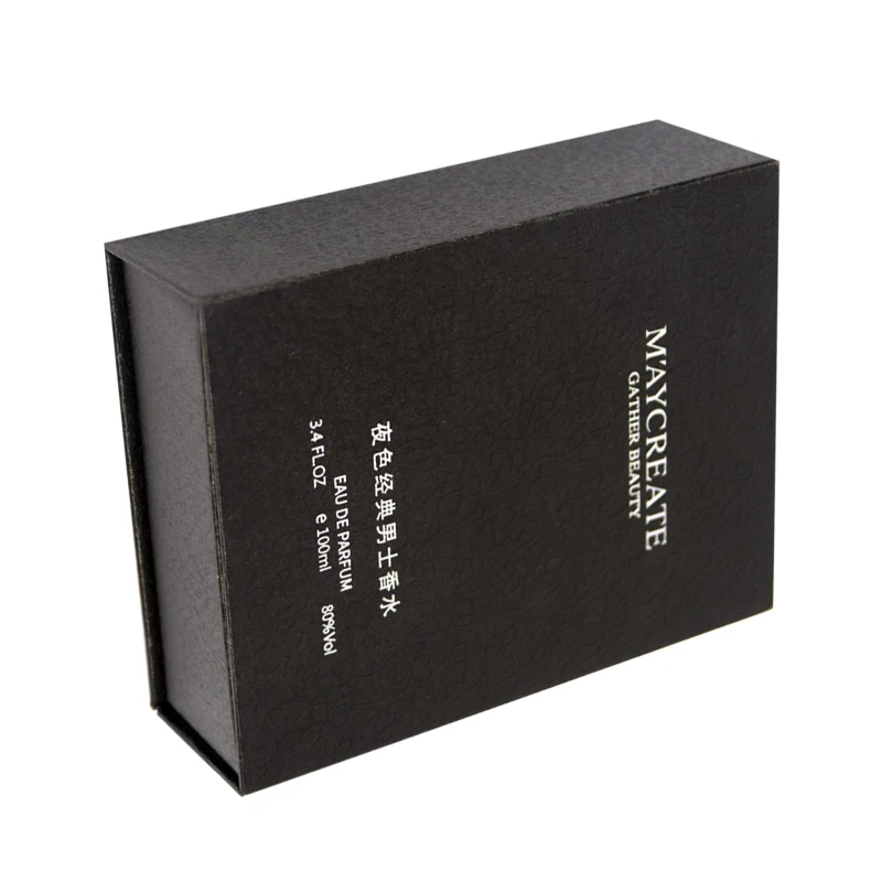 Wholesale customized logo luxury floding packaging box cosmetic perfume paper box for fragrance bottle