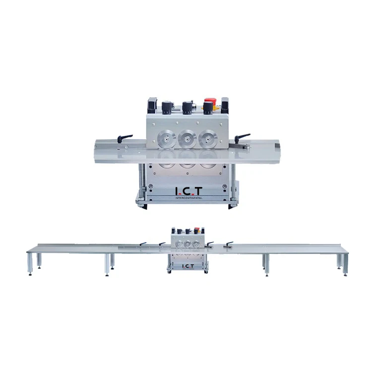 Machine for cutting PCB ict47, V-shaped separator printed PL