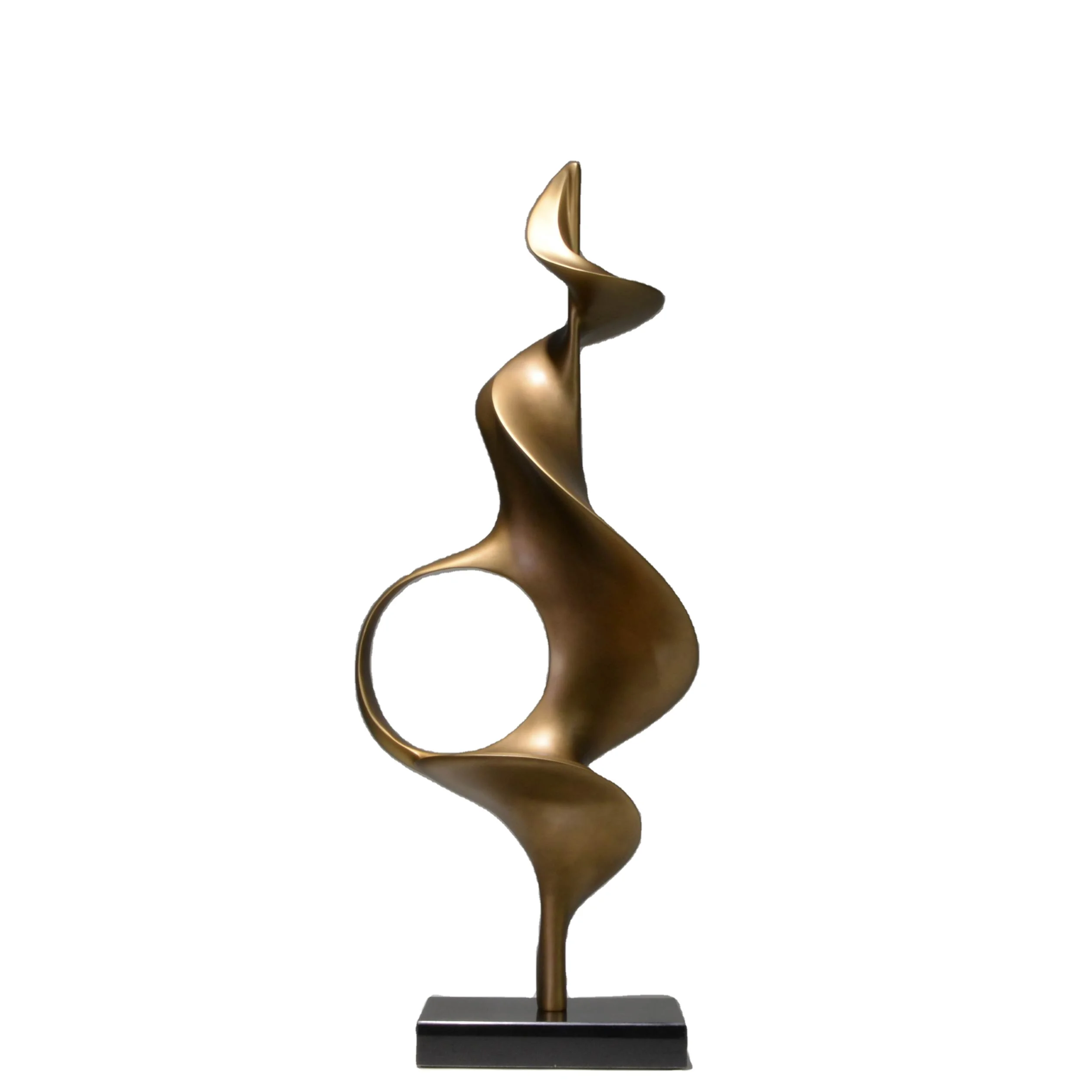 Luxury Indoor Soft Design Fiberglass Sculpture Modern Art Abstract An Upscale Hotel Home Office Decorative Piece