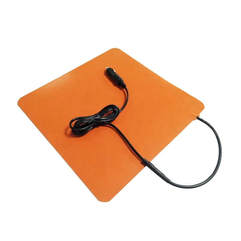 12V and 220V combined 350x350mm Silicone Hot Bed Heating Element for Pizza