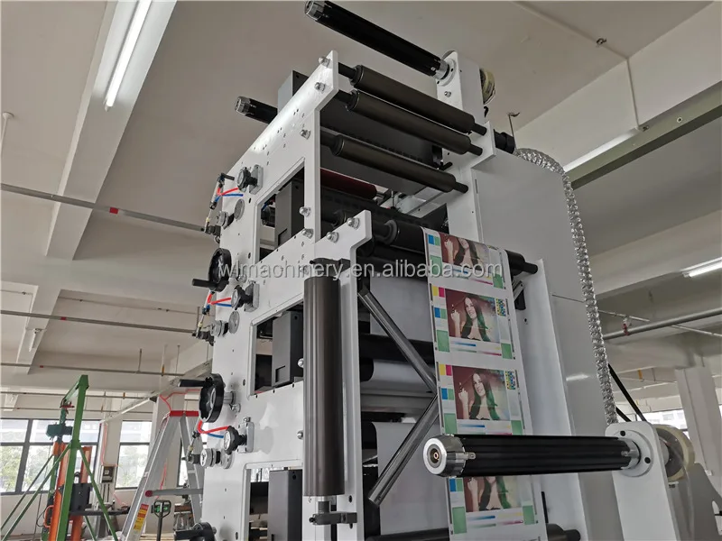 High Speed Quick Pvc Shrink Sleeve Label Flexo Printing Machine