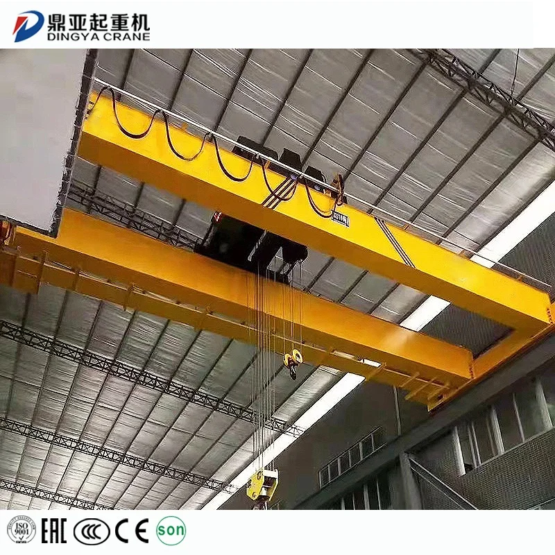 New 50ton double bridge crane with engine motor price